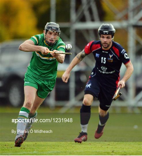 Ireland v Scotland - 2016 Senior Hurling/Shinty International Series Ireland v Scotland - 2016 Senior Hurling/Shinty International Series