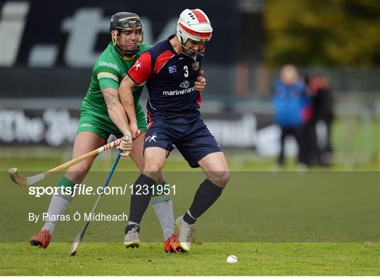 Ireland v Scotland - 2016 Senior Hurling/Shinty International Series Ireland v Scotland - 2016 Senior Hurling/Shinty International Series