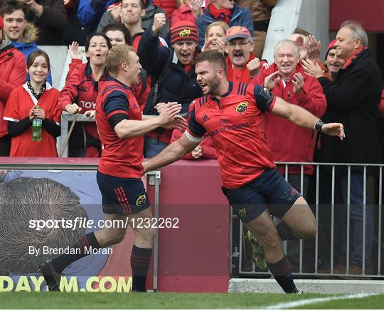 Munster v Glasgow Warriors - European Rugby Champions Cup Pool 1 Round 2 Munster v Glasgow Warriors - European Rugby Champions Cup Pool 1 Round 2