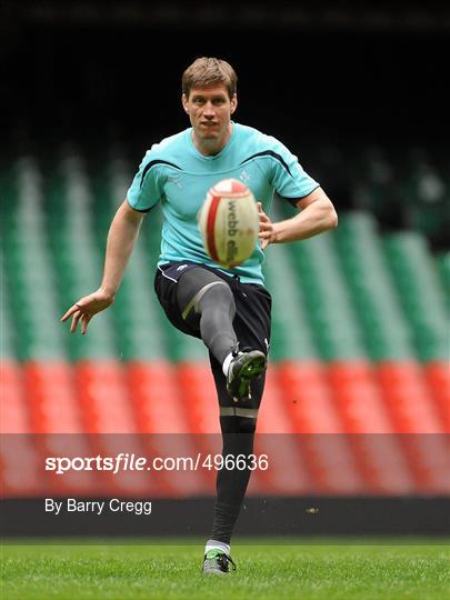 Ireland Rugby Squad Captain's Run - Friday 11th March 2011