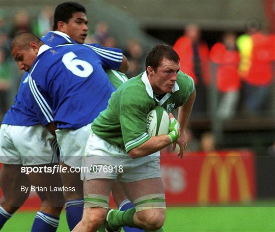 Ireland v Samoa - Rugby International