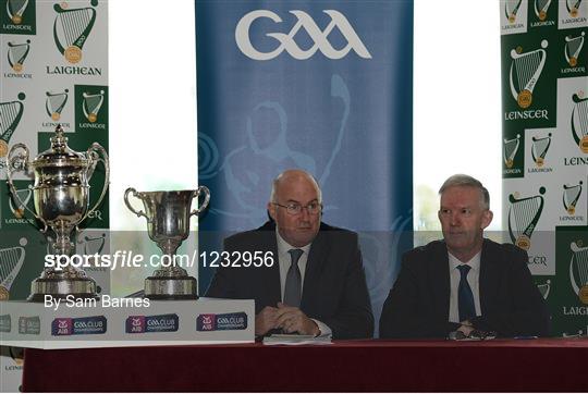 AIB Leinster Club Championships 2016 Launch AIB Leinster Club Championships 2016 Launch