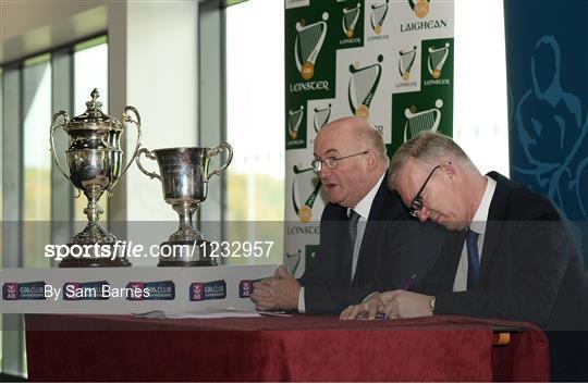 AIB Leinster Club Championships 2016 Launch AIB Leinster Club Championships 2016 Launch