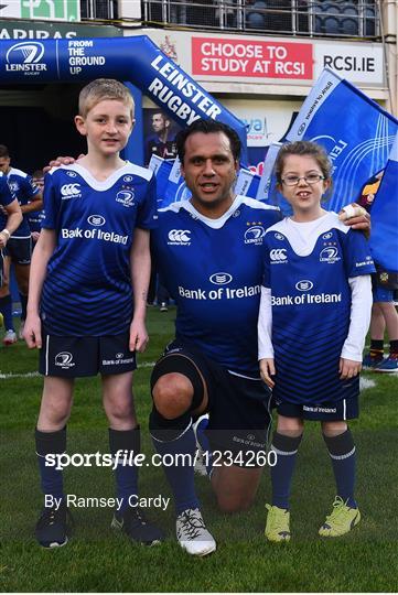 Matchday Mascots at Leinster v Connacht - Guinness PRO12 Round 7