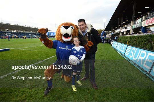 Matchday Mascots at Leinster v Connacht - Guinness PRO12 Round 7