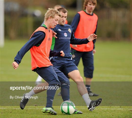 Northern Ireland Squad Training - Monday 21st March 2011