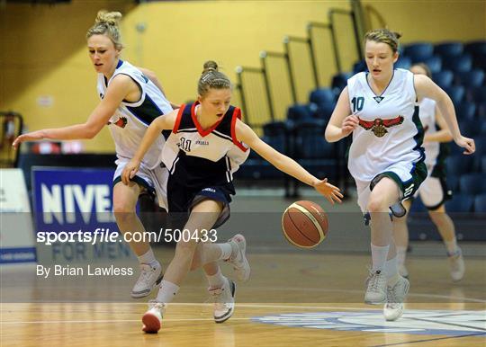 St.Vincents, Cork v Mercy Mounthawk, Tralee, Co. Kerry - Basketball Ireland Girls U16A Schools League Final
