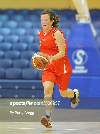 Colaiste Chiarain, Leixlip, Co. Kildare v St. Louis Community School, Kiltimagh, Co. Mayo - Basketball Ireland Girls U16C Schools League Final Colaiste Chiarain, Leixlip, Co. Kildare v St. Louis Community School, Kiltimagh, Co. Mayo - Basketball Ireland Girls U16C Schools League Final