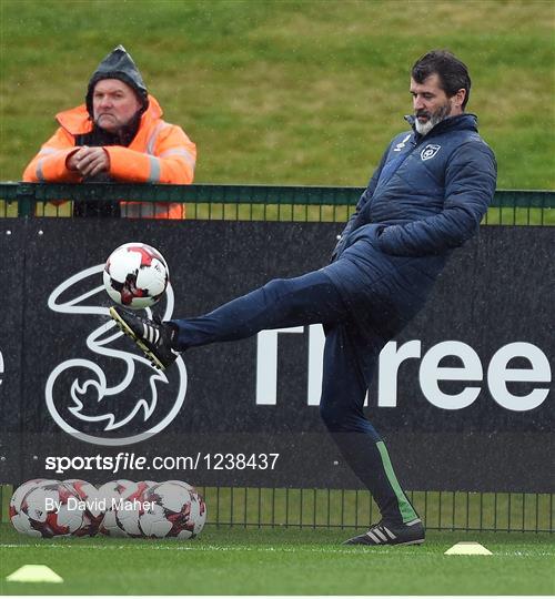 Republic of Ireland Squad Training and Press Conference Republic of Ireland Squad Training and Press Conference