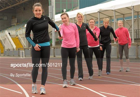 Irish Women’s World Championship 4 x 100m Squad Training Session
