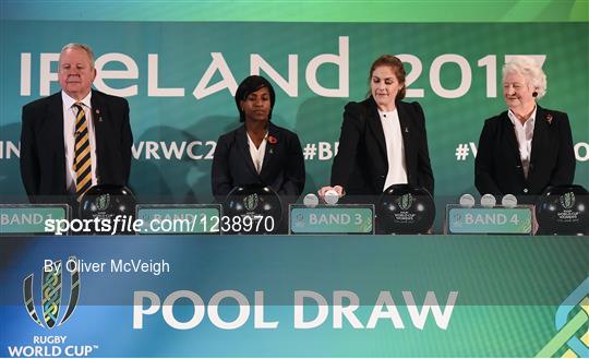 2017 Women's Rugby World Cup Pool Draw