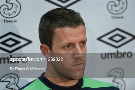 Republic of Ireland Squad Training and Press Conference Republic of Ireland Squad Training and Press Conference