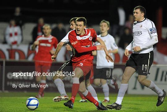 Sligo Rovers v Portadown - Setanta Sports Cup Quarter-Final First Leg