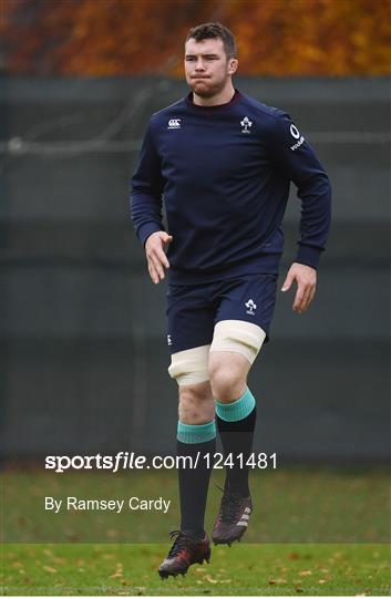 Ireland Rugby Press Conference & Squad Training