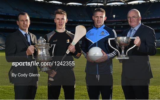 Launch of the Top Oil sponsorship of the Leinster GAA Schools Senior Championships