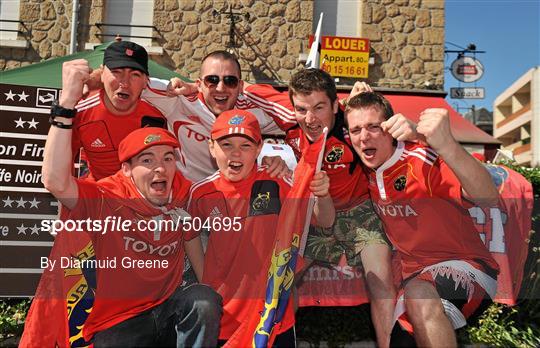 Supporters at Brive v Munster - Amlin Challenge Cup Quarter-Final