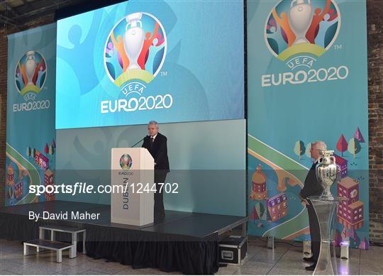 UEFA EURO 2020 Host City Logo Launch – Dublin