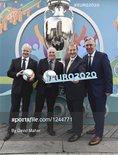 UEFA EURO 2020 Host City Logo Launch – Dublin