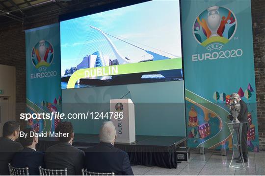 UEFA EURO 2020 Host City Logo Launch – Dublin