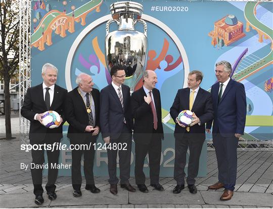 UEFA EURO 2020 Host City Logo Launch – Dublin