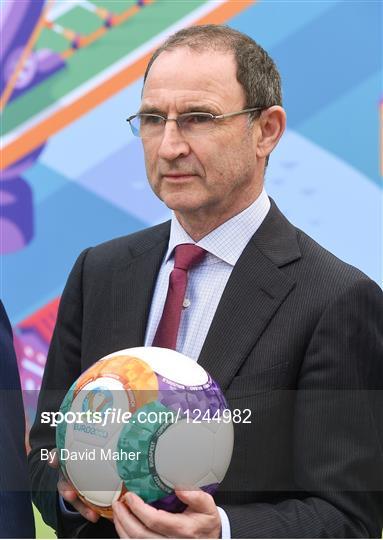 UEFA EURO 2020 Host City Logo Launch – Dublin