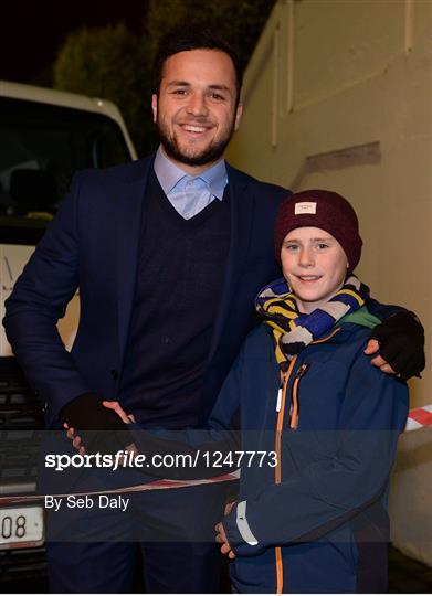 Autograph Alley at Leinster v Newport Gwent Dragons - Guinness PRO12 Round 10