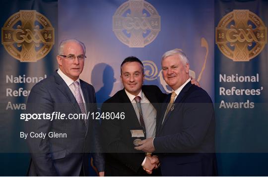 GAA National Referees' Awards Banquet 2016