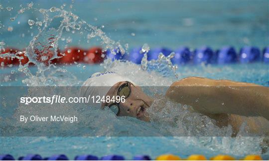 Irish Short Course Swimming Championships - Sunday