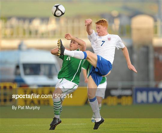 Republic of Ireland U18 v England U18 - Centenary Shield