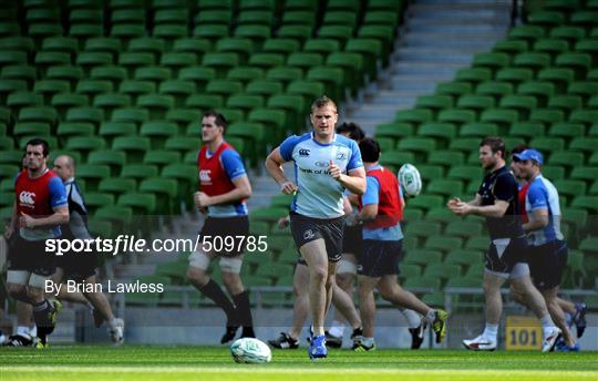 Leinster Rugby Squad Captain's Run
