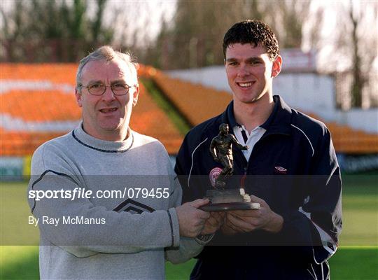 Eircom/Soccer Writers Association of Ireland Player of the Month For December