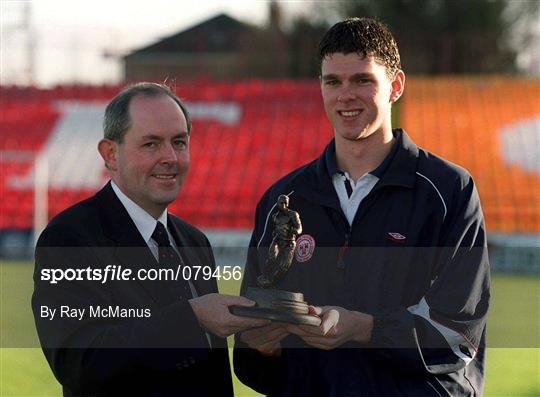 Eircom/Soccer Writers Association of Ireland Player of the Month For December