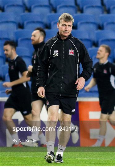 Dundalk Squad Training and Press Conference - UEFA Europa League Group D Matchday 6