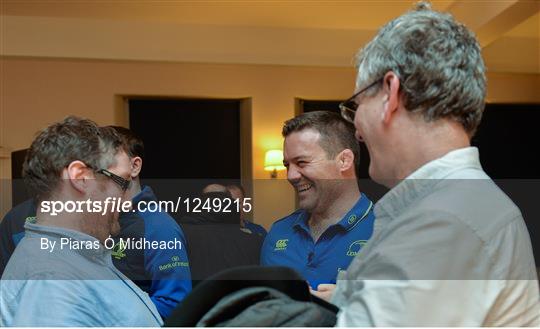 Leinster Rugby Coaching Team meet Season Ticket Holders