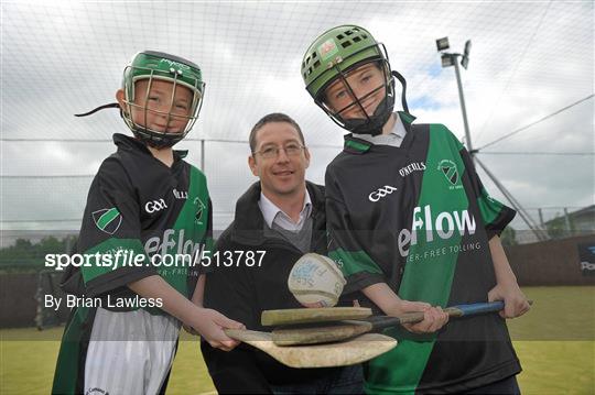 Dublin National Hurling League winner Liam Ryan launches 'Camán Let’s Play', supported by eFlow