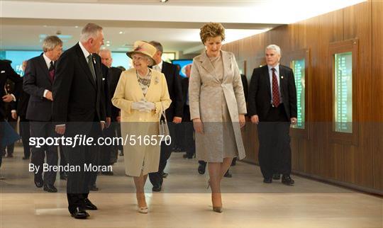 State Visit to Ireland by Her Majesty Queen Elizabeth II & His Royal Highness The Duke of Edinburgh - Croke Park