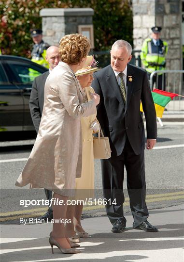 State Visit to Ireland by HM Queen Elizabeth II & HRH the Duke of Edinburgh - Croke Park