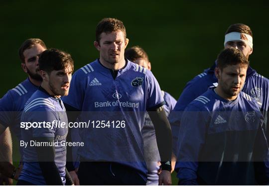 Munster Rugby Squad Training and Press Conference