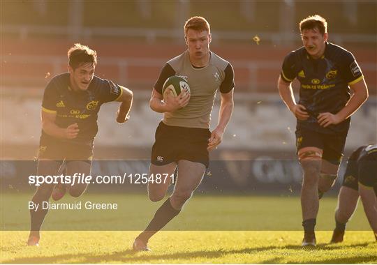 Munster Development XV v Ireland U20 XV Munster Development XV v Ireland U20 XV