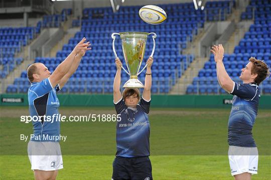 Leinster Players Launch Volkswagen Leinster Rugby Summer Camps