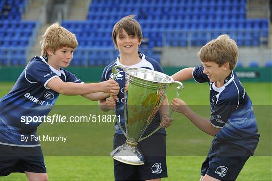 Leinster Players Launch Volkwagen Leinster Rugby Summer Camps