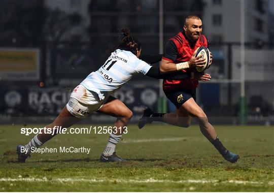 Racing 92 v Munster - European Rugby Champions Cup Pool 1 Round 1 Refixture