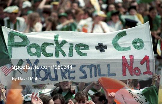 Republic of Ireland Homecoming from the 1994 FIFA World Cup Finals
