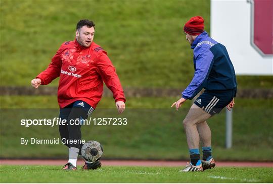 Munster Rugby Squad Training and Press Conference Munster Rugby Squad Training and Press Conference
