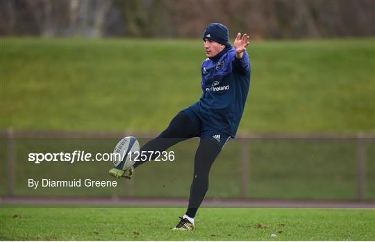 Munster Rugby Squad Training and Press Conference