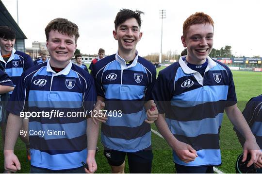 Newpark Comprehensive v Templeogue College - Bank of Ireland Fr Godfrey Cup Round 1