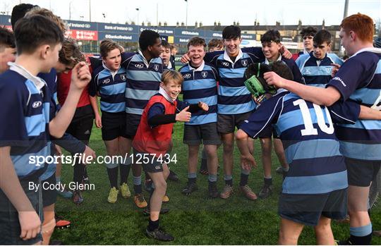 Newpark Comprehensive v Templeogue College - Bank of Ireland Fr Godfrey Cup Round 1 Newpark Comprehensive v Templeogue College - Bank of Ireland Fr Godfrey Cup Round 1