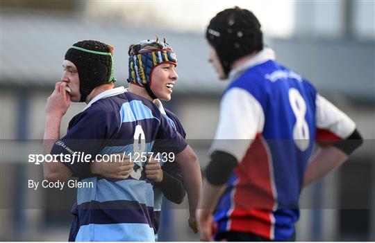 Newpark Comprehensive v Templeogue College - Bank of Ireland Fr Godfrey Cup Round 1 Newpark Comprehensive v Templeogue College - Bank of Ireland Fr Godfrey Cup Round 1