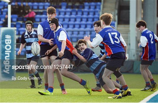 Newpark Comprehensive v Templeogue College - Bank of Ireland Fr Godfrey Cup Round 1 Newpark Comprehensive v Templeogue College - Bank of Ireland Fr Godfrey Cup Round 1