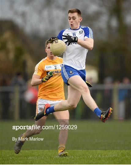 Antrim v Monaghan - Bank of Ireland Dr. McKenna Cup Section B Round 2 Antrim v Monaghan - Bank of Ireland Dr. McKenna Cup Section B Round 2